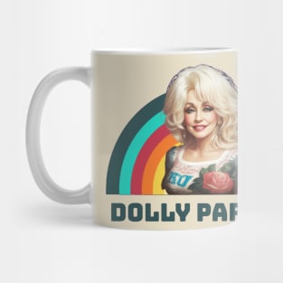 dolly vector summer //retro Mug